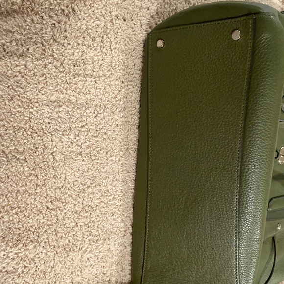 Kate Spade Marti olive green tote and wallet - Picture 3 of 5